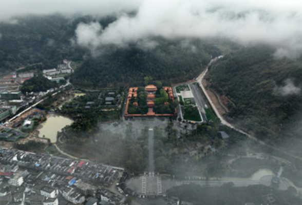 宁远：九嶷山现壮美云海景观