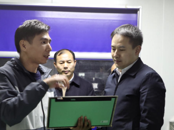 宁远：林亮亮调研工业企业
