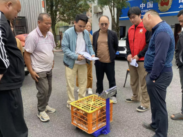 宁远：鸭苗送上门 助残稳增收