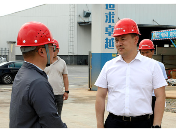 林亮亮调研重点项目建设工作