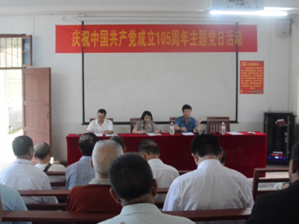 宁远县老科协开展庆祝中国共产党成立105周年主题党日活动