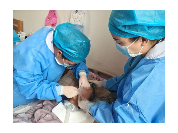 宁远县医共体总医院中医医院院区：网约护理送上门