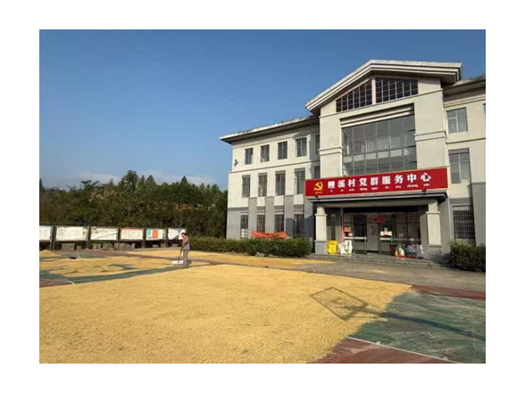 宁远县鲤溪镇：党群阵地变身共享晒谷场