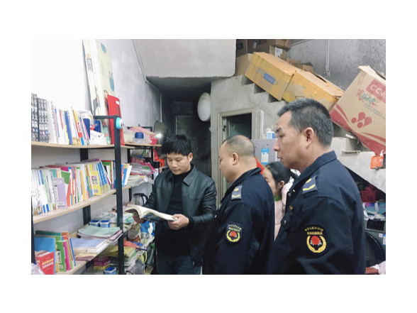 宁远县冷水镇：开学护苗在行动 扫黄打非净环境