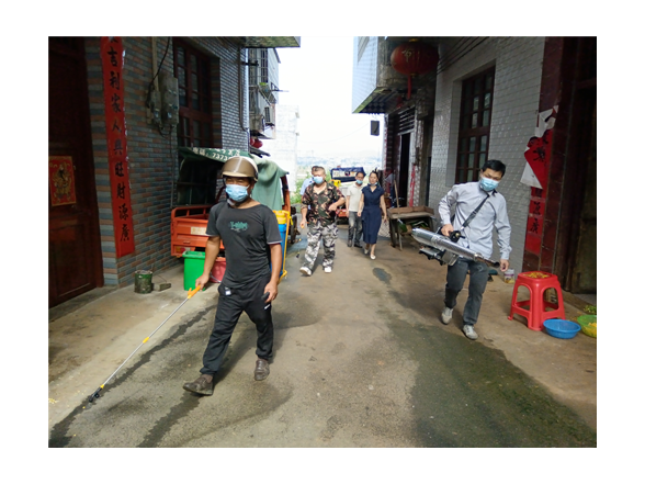 宁远县桐山街道：开展预防“两热”专项消杀行动