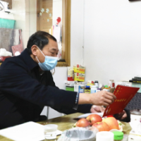 周继林看望慰问离退休老干部和困难群众