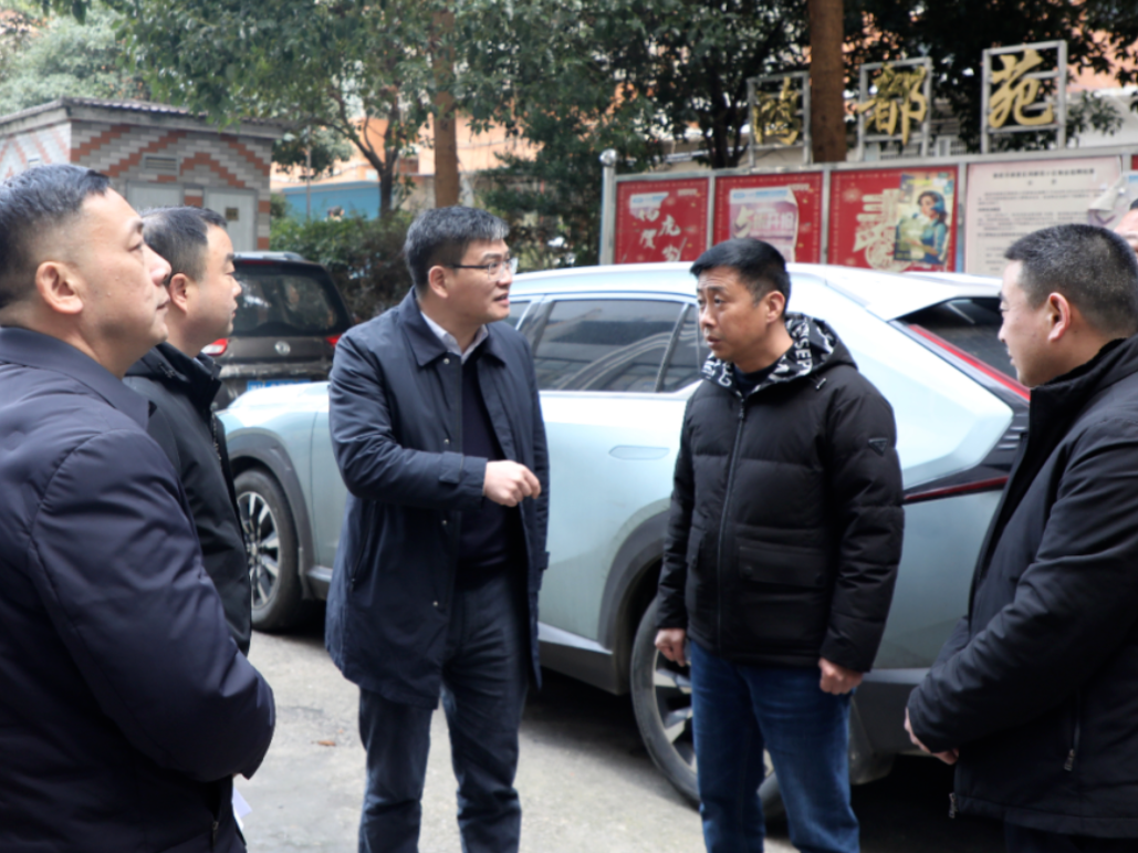 刘志刚带队督导检查高层建筑重大火灾风险隐患排查整治工作