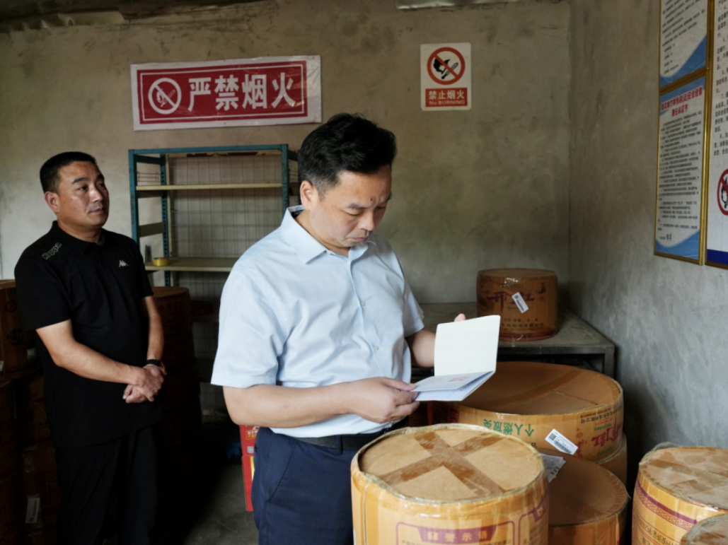 应安一线 | 刘迟辉到蛇形山镇暗访检查安全生产工作