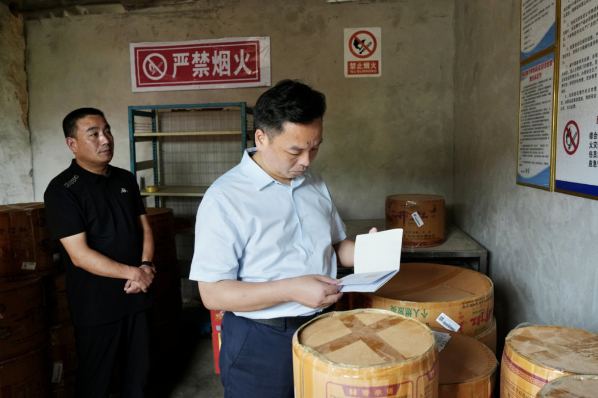 应安一线 | 刘迟辉到蛇形山镇暗访检查安全生产工作