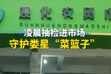 娄星区市场监督管理局对常见蔬菜进行抽检