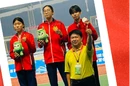 娄底骄傲：谢红明勇夺湖南省U15女子组三级跳远冠军