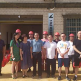 市区总工会到娄星工业集中区开展“送清凉”活动