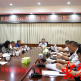 区政府党组召开经济社会发展学习研讨第三次会议