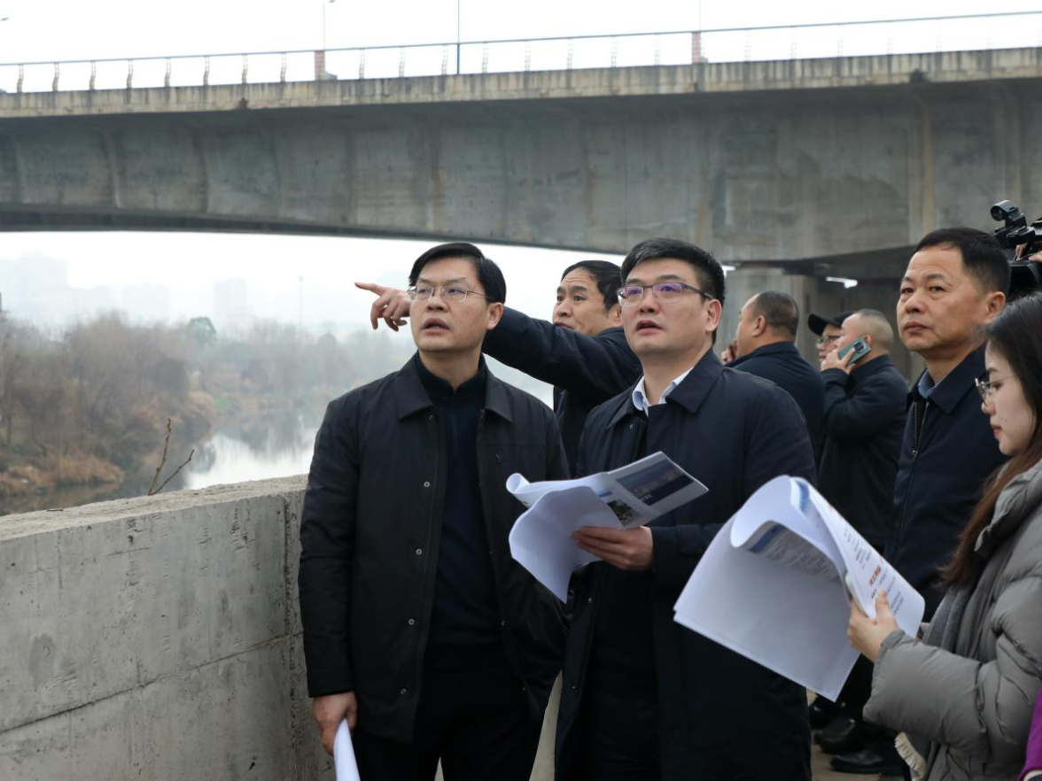 刘志刚带队调研娄底多式联运综合枢纽项目工作