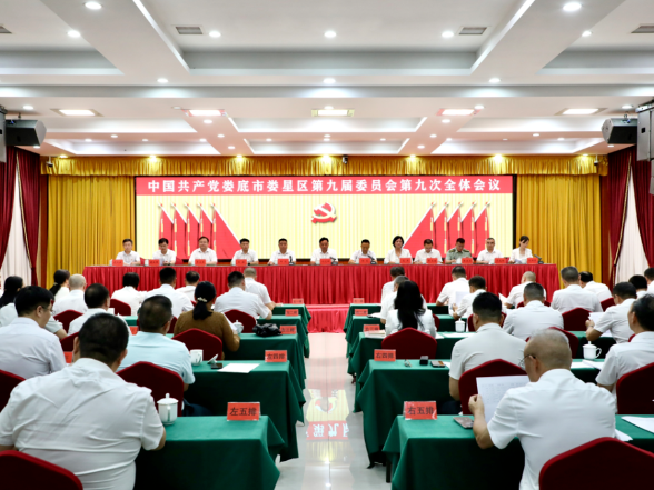 娄星区委九届九次全会召开