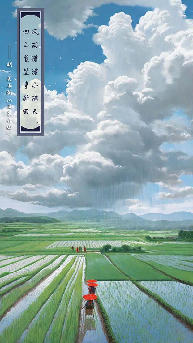 风雨潇潇小满天，四山蓑笠事新田。.jpg