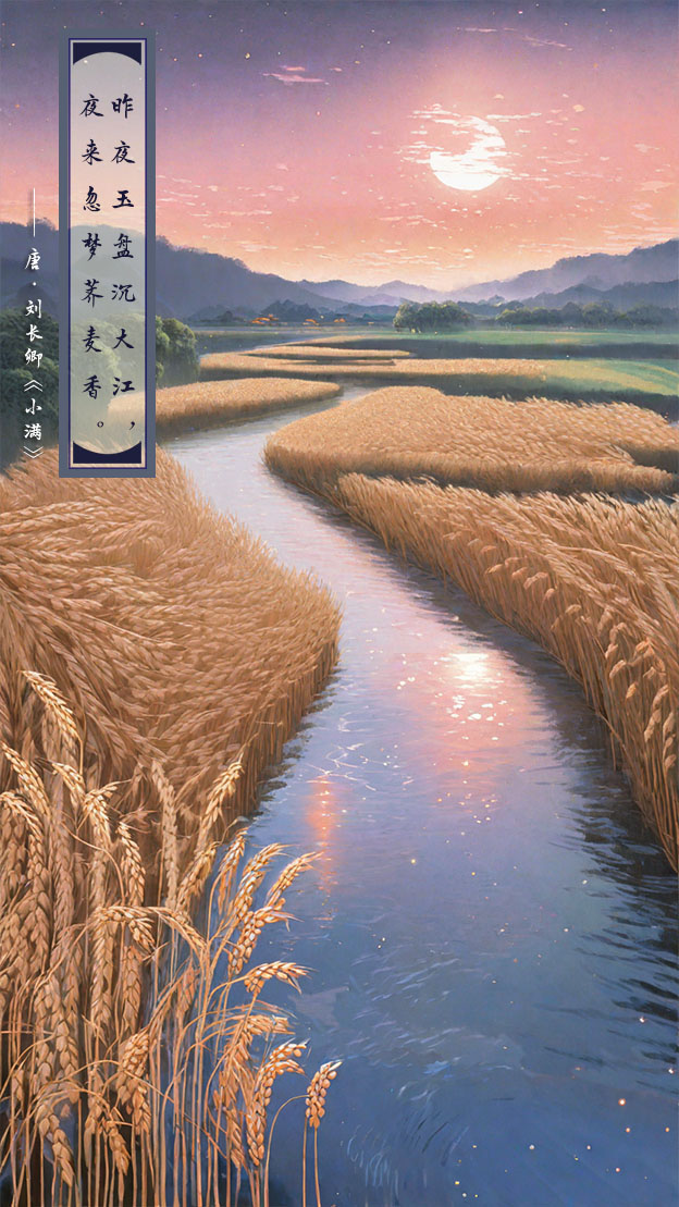 昨夜玉盘沉大江，夜来忽梦荠麦香。.jpg