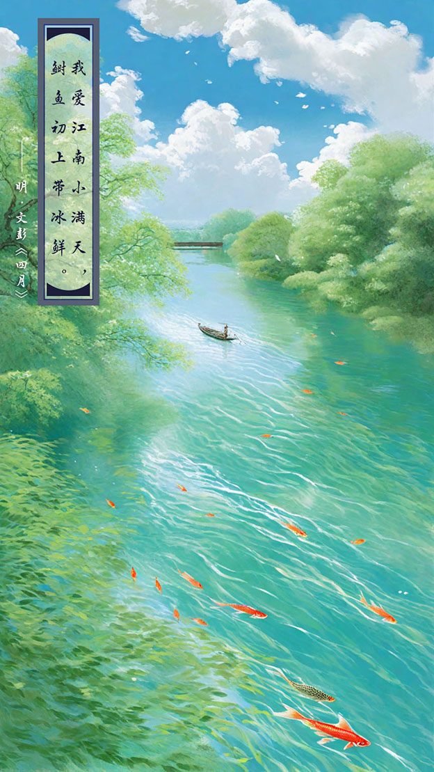 我爱江南小满天，鲥鱼初上带冰鲜。.jpg