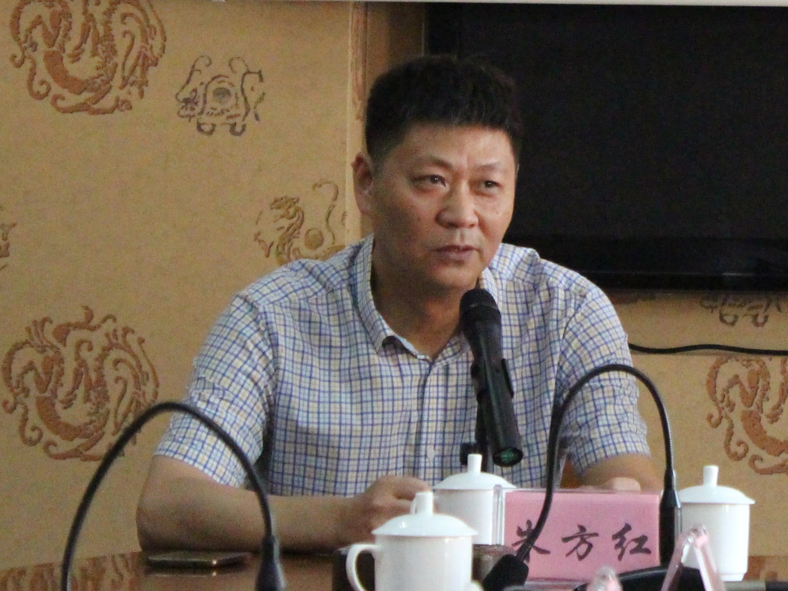 9.岳阳市音协主席朱方红在开班仪式上致欢迎词.jpg