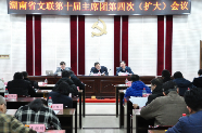湖南省文联第十届主席团第四次（扩大）会议在长沙召开