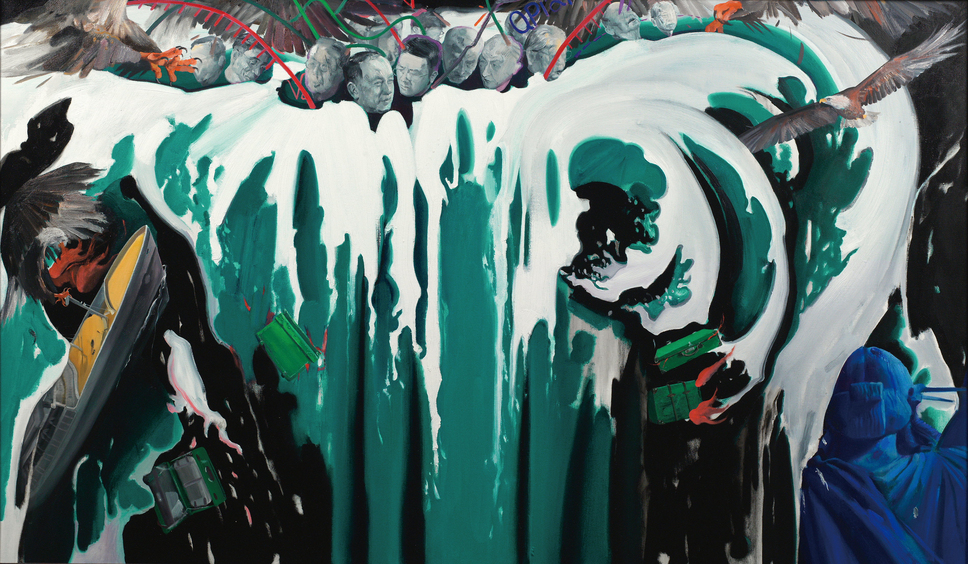 《心怀故国》176X103CM 布面油画 2019.jpg