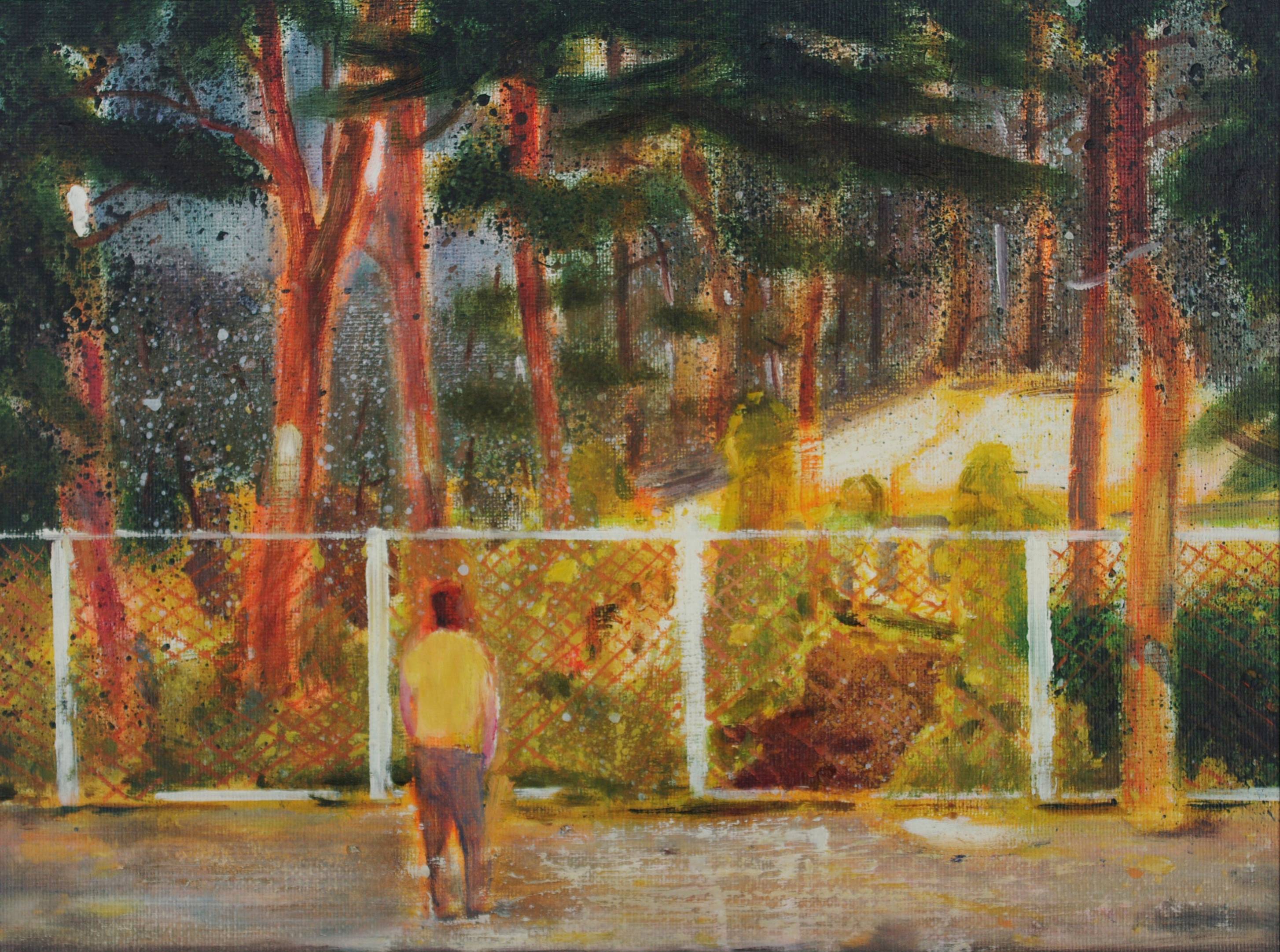 黄子恺 《城·夜No·68》 24×30cm 布面油画 2018年(1).jpg