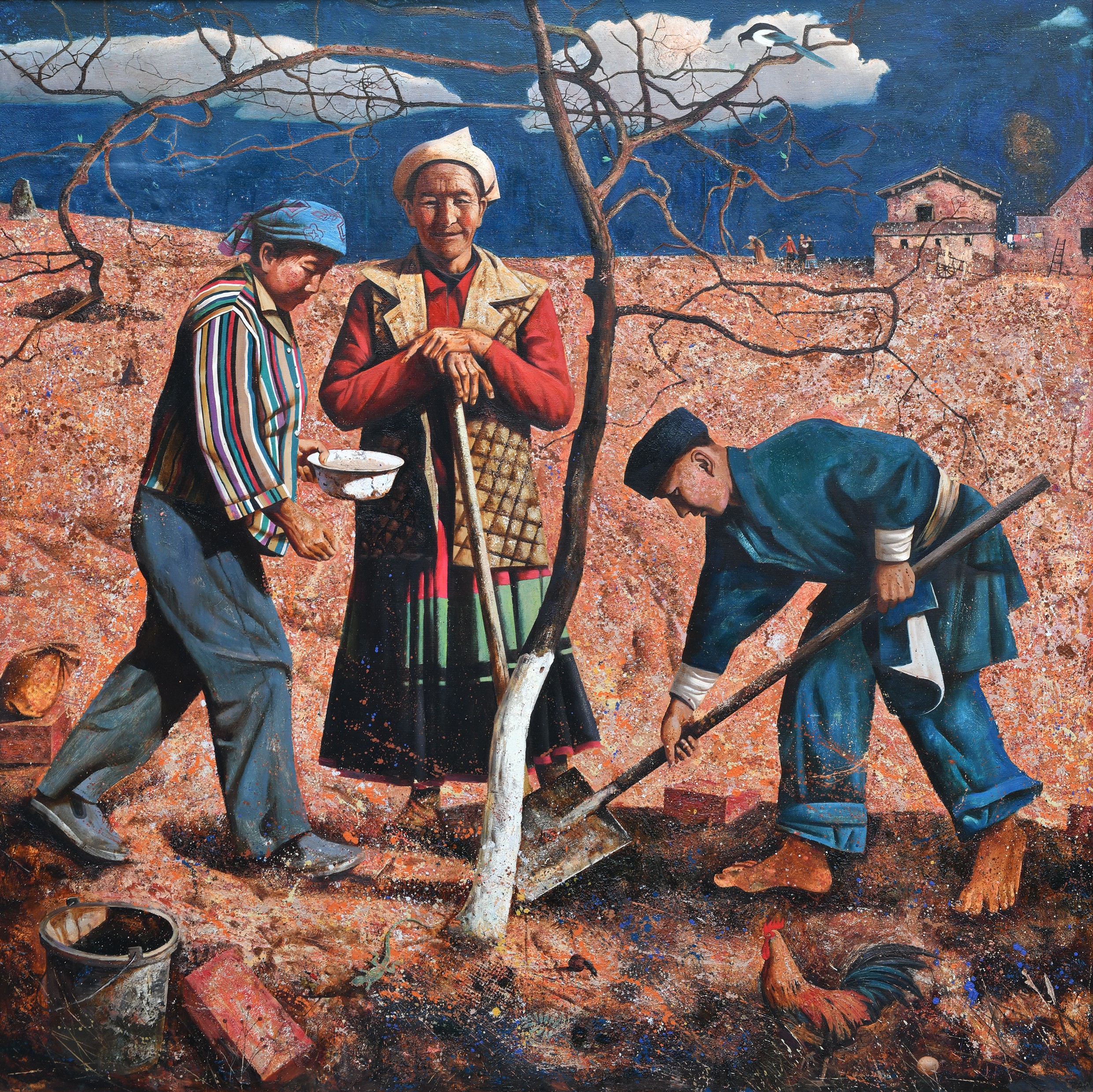 1.《奠基树》2018 (180×180cm )2019年8月入选第十三届全国美术作品展（中国文化和旅游部、中国文联、中国美协）.jpg