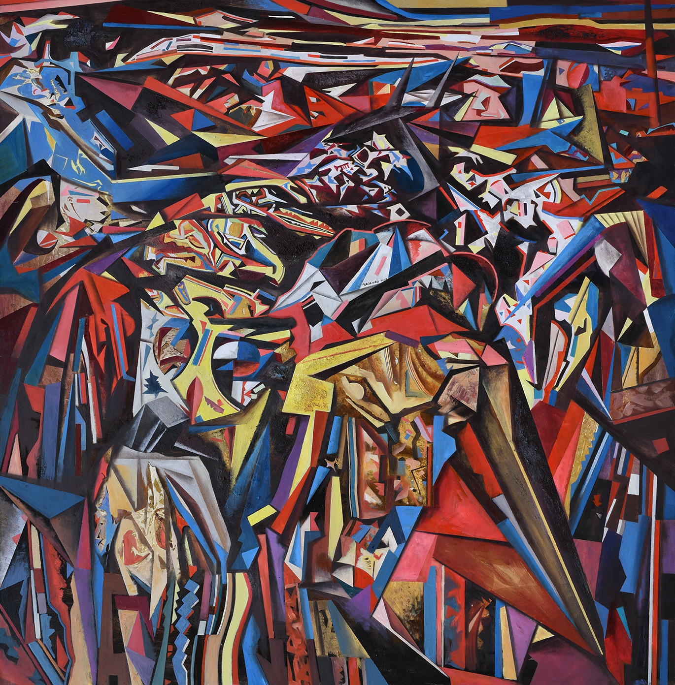 3.《滇梦》油画 2020 180×160cm 2020年3月入选2022第九届北京国际双年展（中国文联、北京市人民政府、中国美协）.jpg