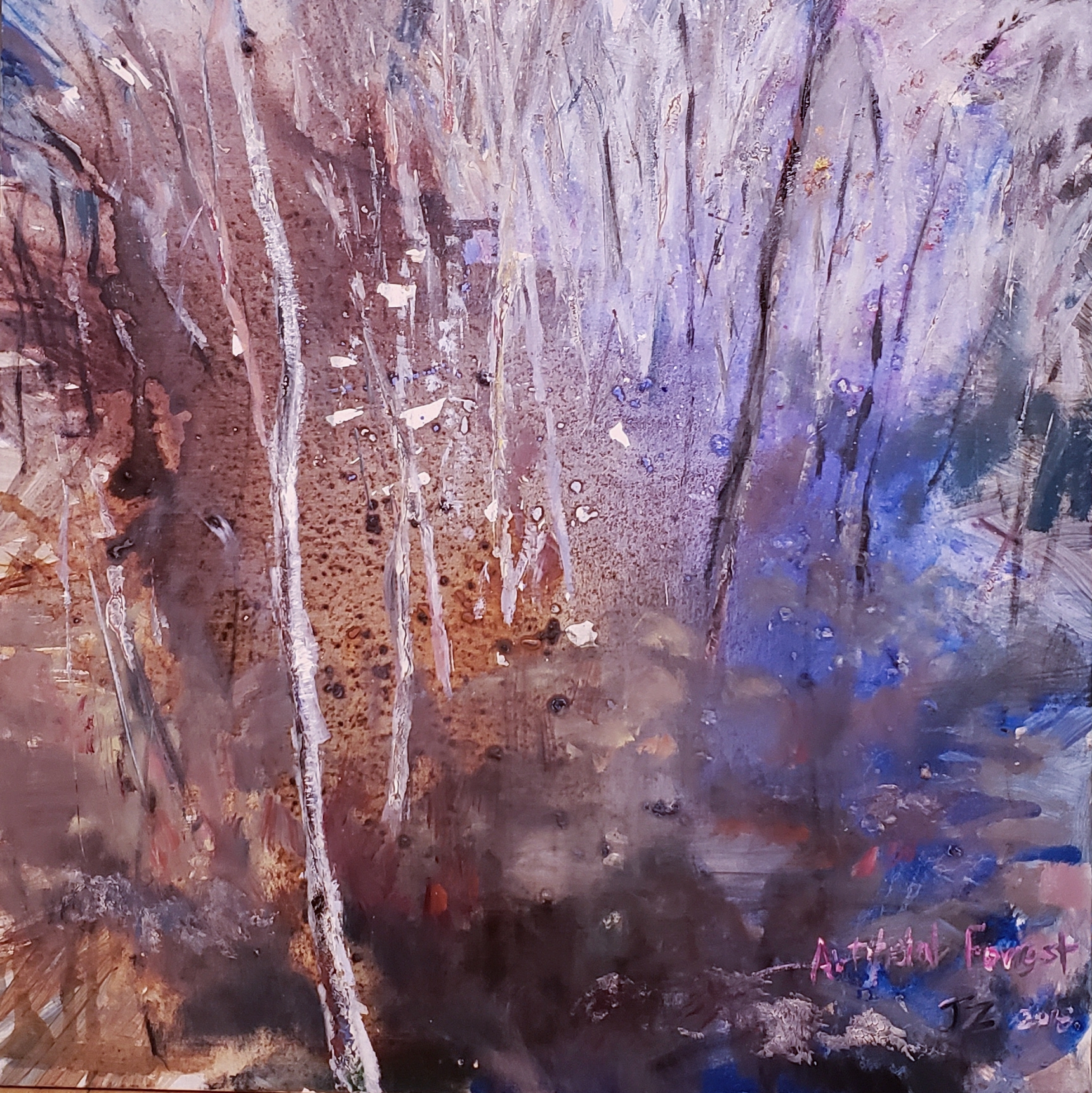 《造景》100x100cm 2018 布面油画.jpeg